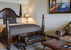 Enjoy a beautifully furnished room with all the comforts of home. 