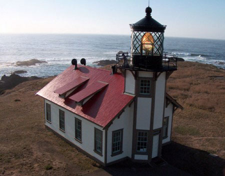 Photo of Point Cabrillow Light House.